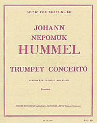 Trumpet Concerto Solo with Piano cover